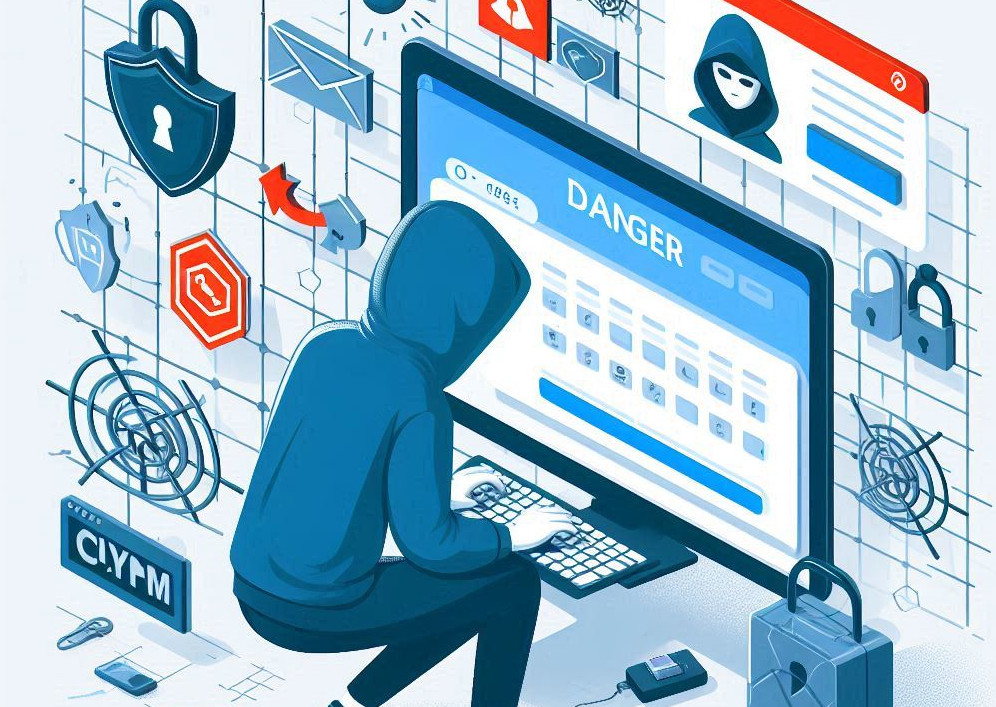 Cryptographic vote security conceptual illustration