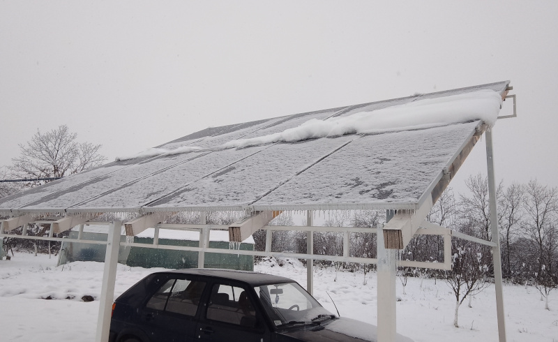 JA Solar 540W solar panel installation