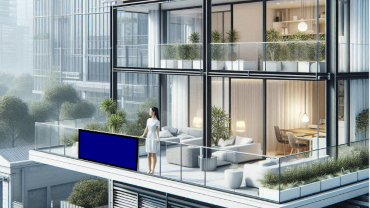 solar panel balcony